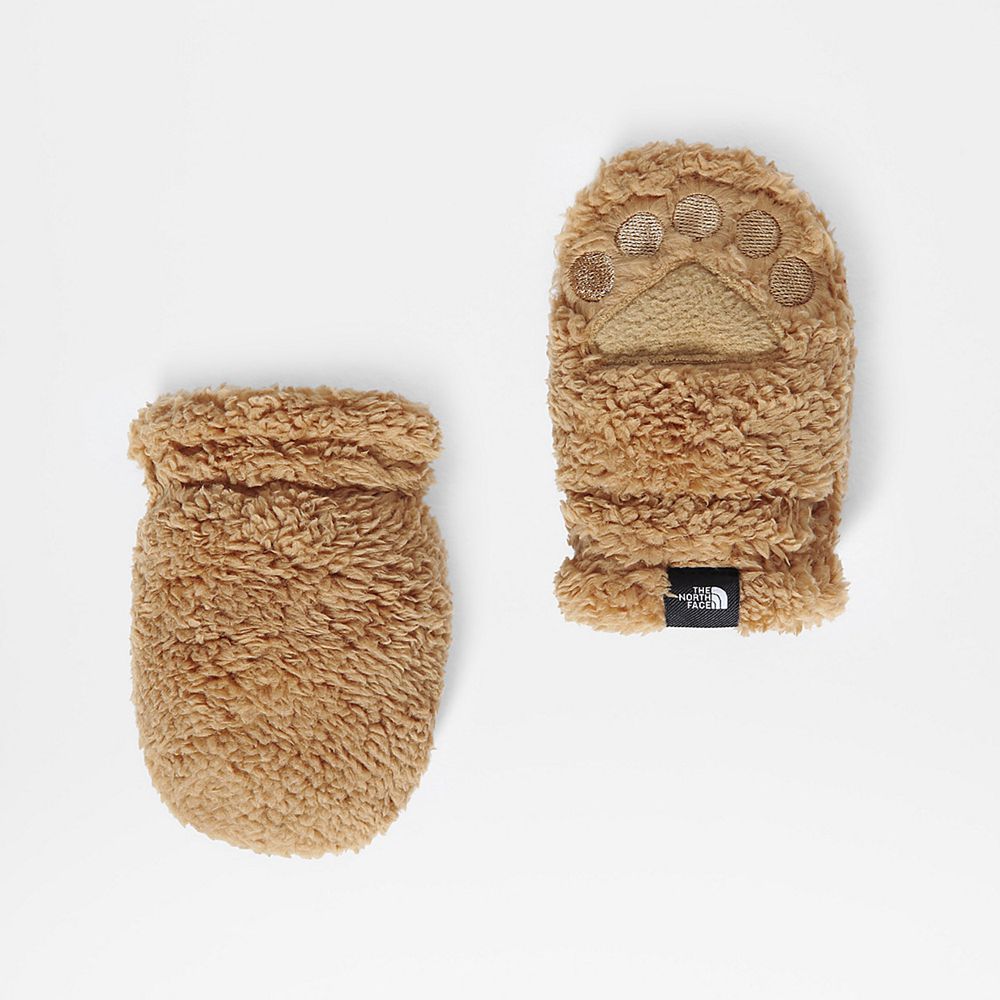 The North Face Mittens Boys Australia - The North Face Littles Bear Khaki (REV-701325)